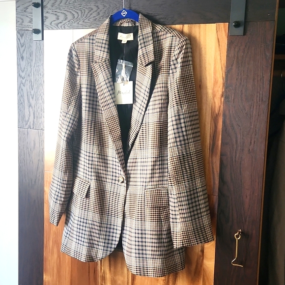 Plaid Blazer - Picture 3 of 10